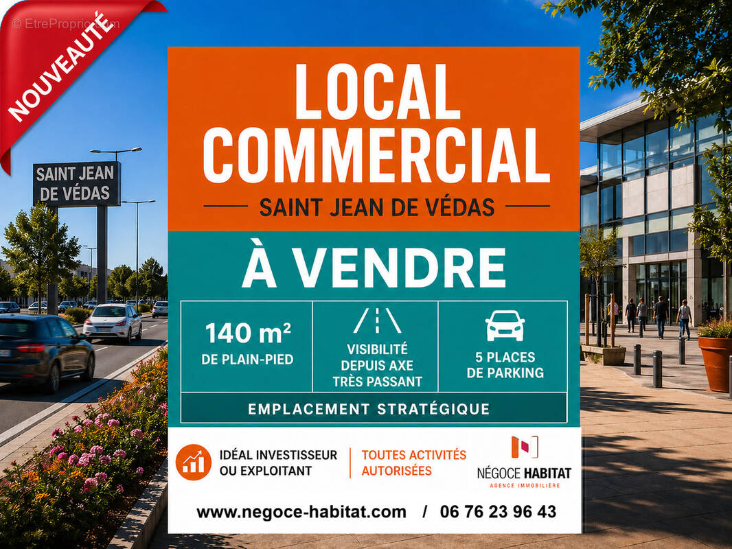 Commerce à SAINT-JEAN-DE-VEDAS