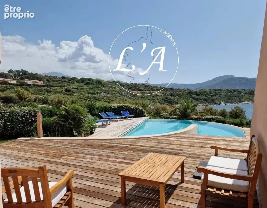 Villa pieds dans l’eau avec vue mer à 3 km d’Ile-Rousse - photo 4