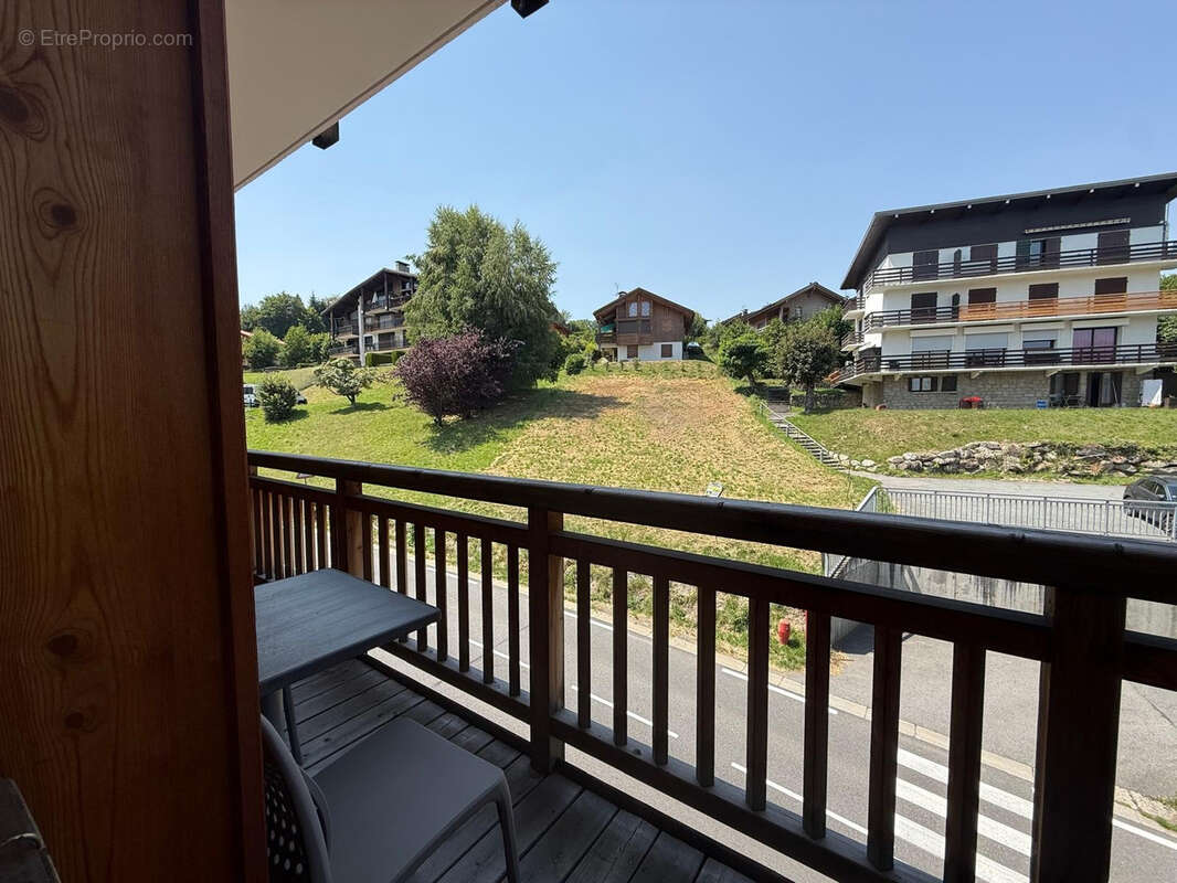 Combloux 74920, studio meuble avec balcon et parking en sous sol - photo 11