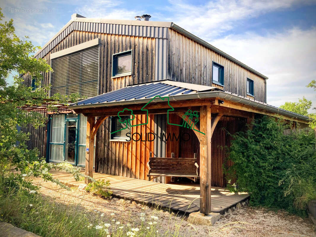 Maison en Bois écologique - 192 m2 - Terrain 8 400 m2 - Sud Ardèche - photo 2