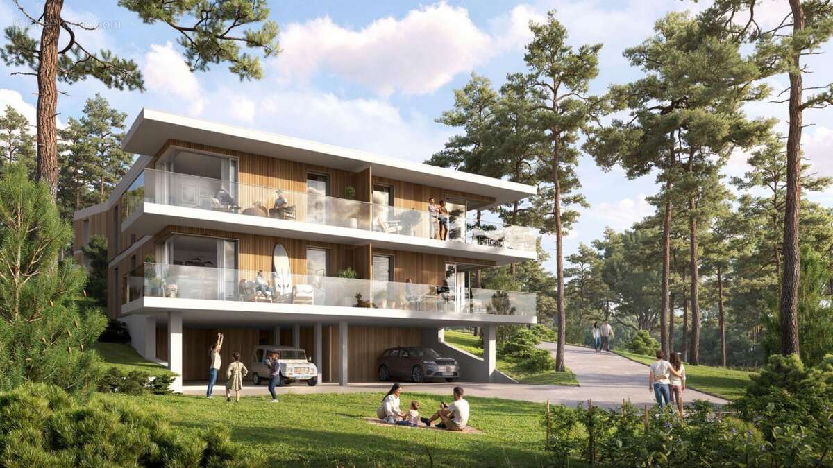 Programme neuf : hardelot plage t3 bis 72.7m2 - photo 2