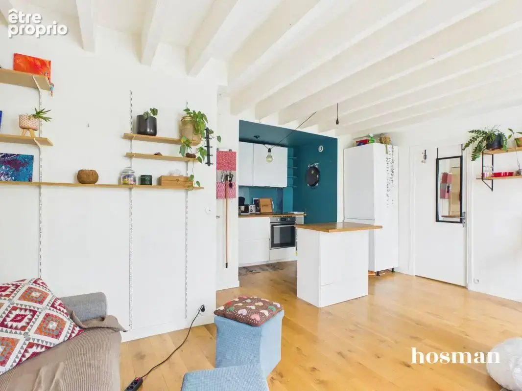 Appartement coup de coeur - Charmant 2/3 pièces - Vue dégagée et calme - Cité Jandelle, Paris 19ème - photo 9