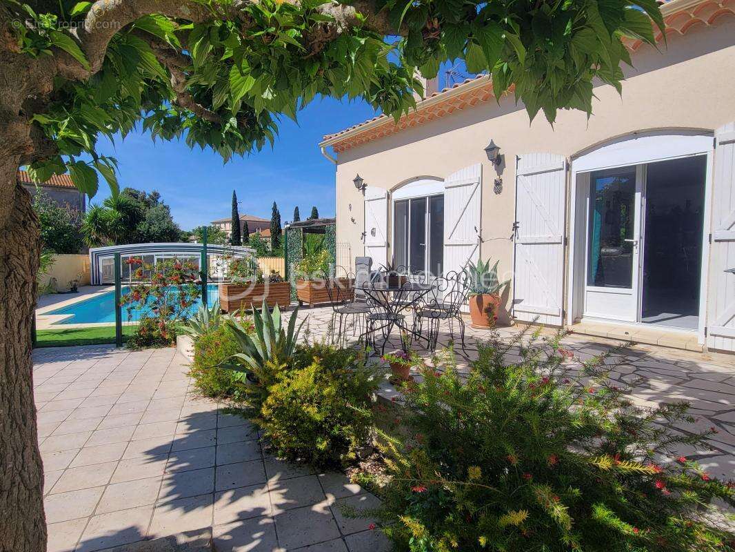 En exclusivité - Belle villa Languedocienne de 135 m² en plain pied sur 1000 m² de terrain à Poilhes 34310 - photo 4