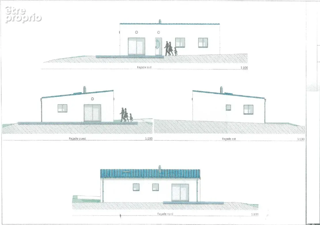 Terrain constructible 2608 m². Lanouée - photo 5