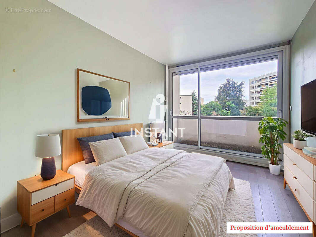 Proposition d'ameublement (Chambre 2) - Appartement à MAISONS-ALFORT