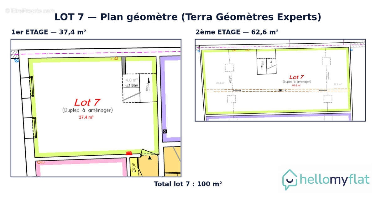 Appartement 100 m² à Witry-Les-Reims  - photo 2