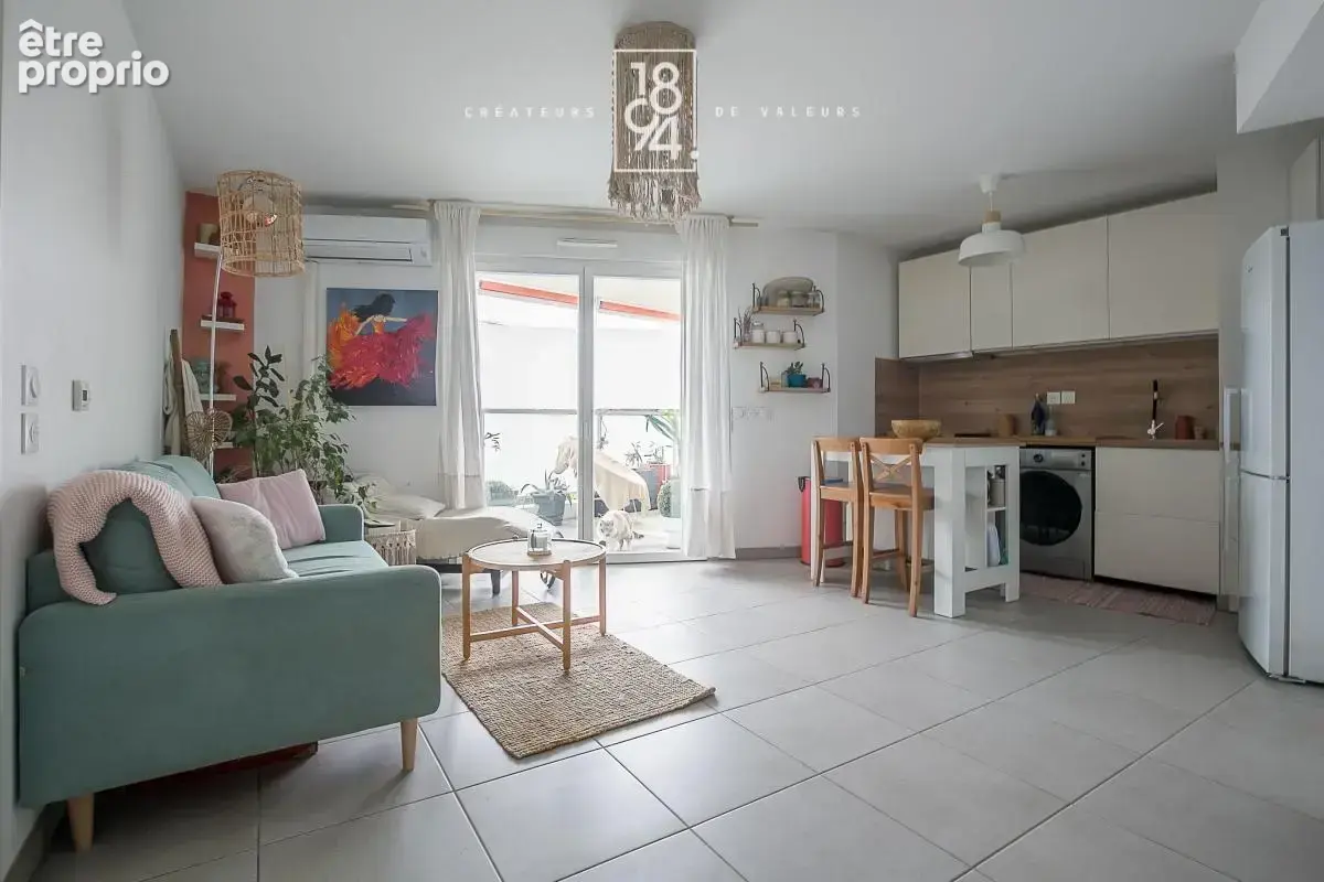 A vendre I Marseille St Mitre I Appartement T2 I 45m2 I Terrasse - photo 2