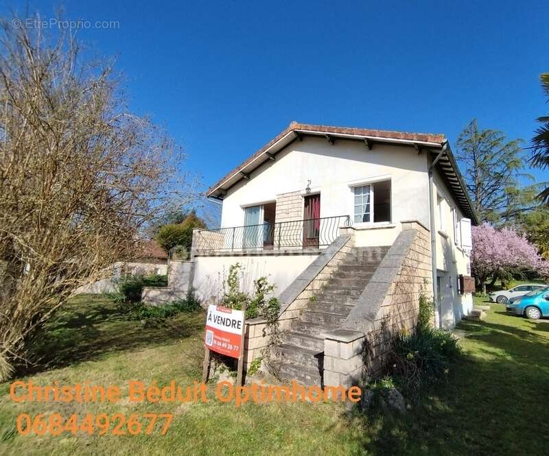 CHARENTE, VAL DE BONNIEURE, Maison sur sous-sol, 3 chambres, garage, terrain arboré 1457 m² - photo 14