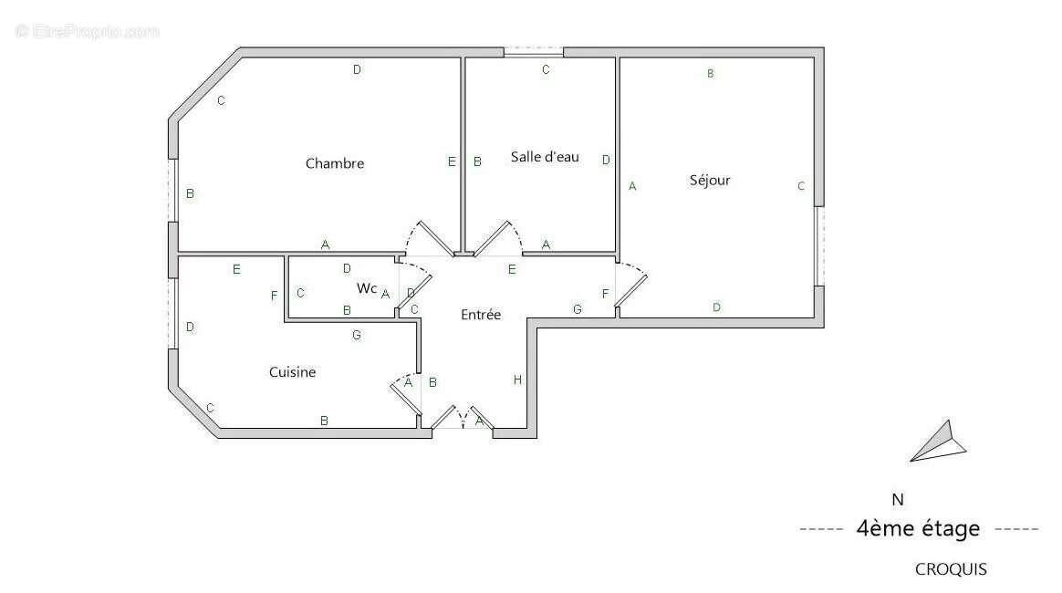 Appartement à CLICHY