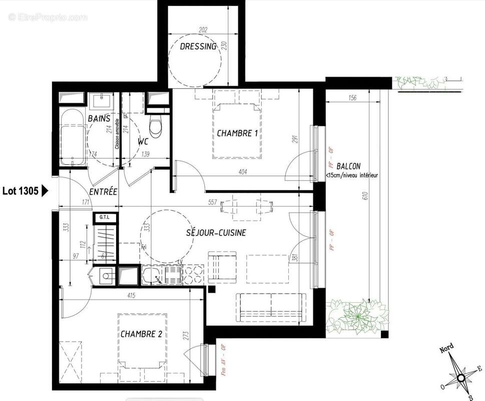 Appartement à TALENCE