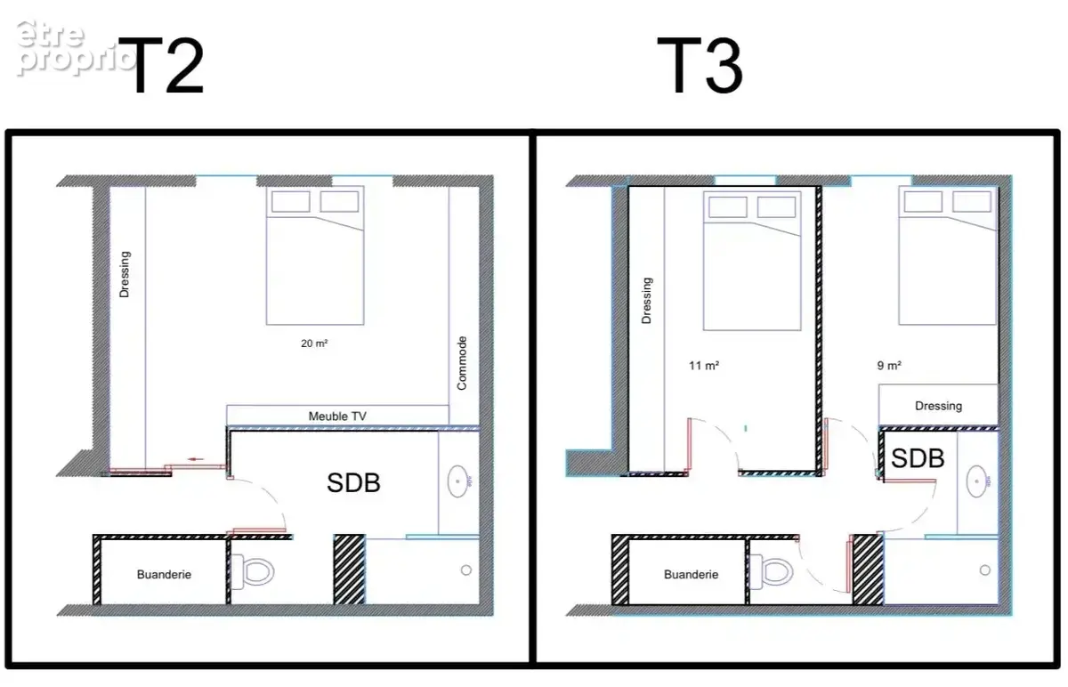 Nice Saint-Pierre-de-Féric – 2P de 65 m² rénové avec terrasse et aperçu mer - photo 9