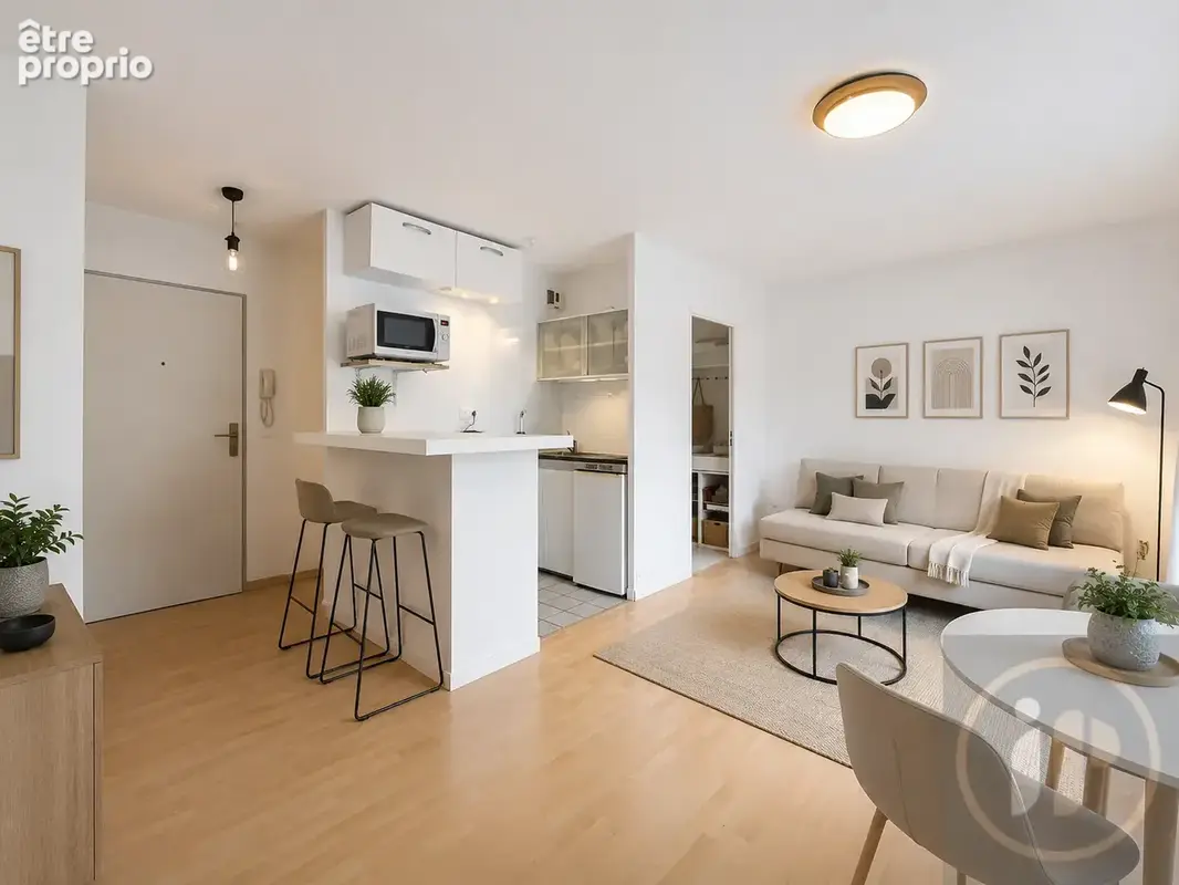 Studio proximité gare et commerces : Idéal investisseur ou primo accédant - photo 6