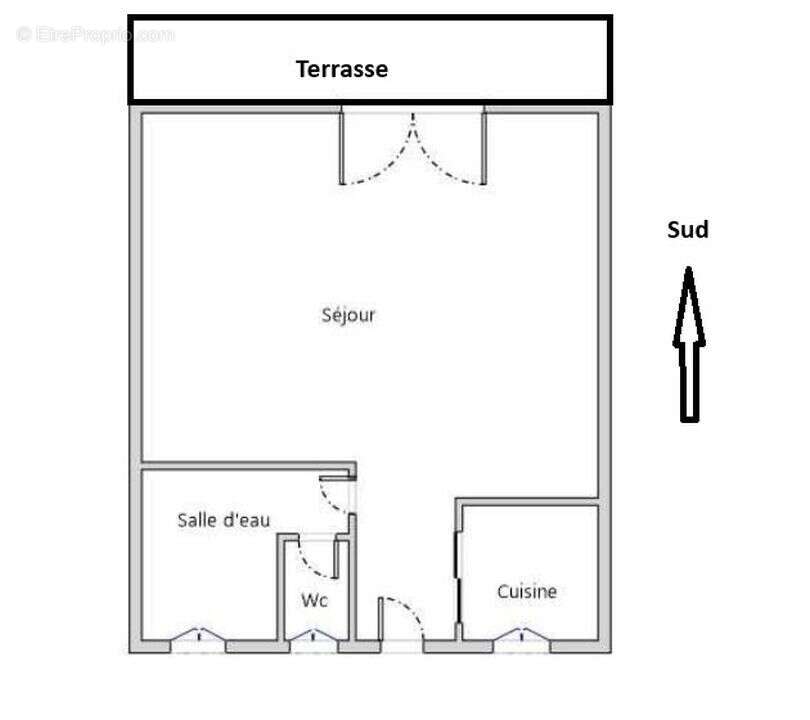 Appartement T1 de 25 m2 - photo 6