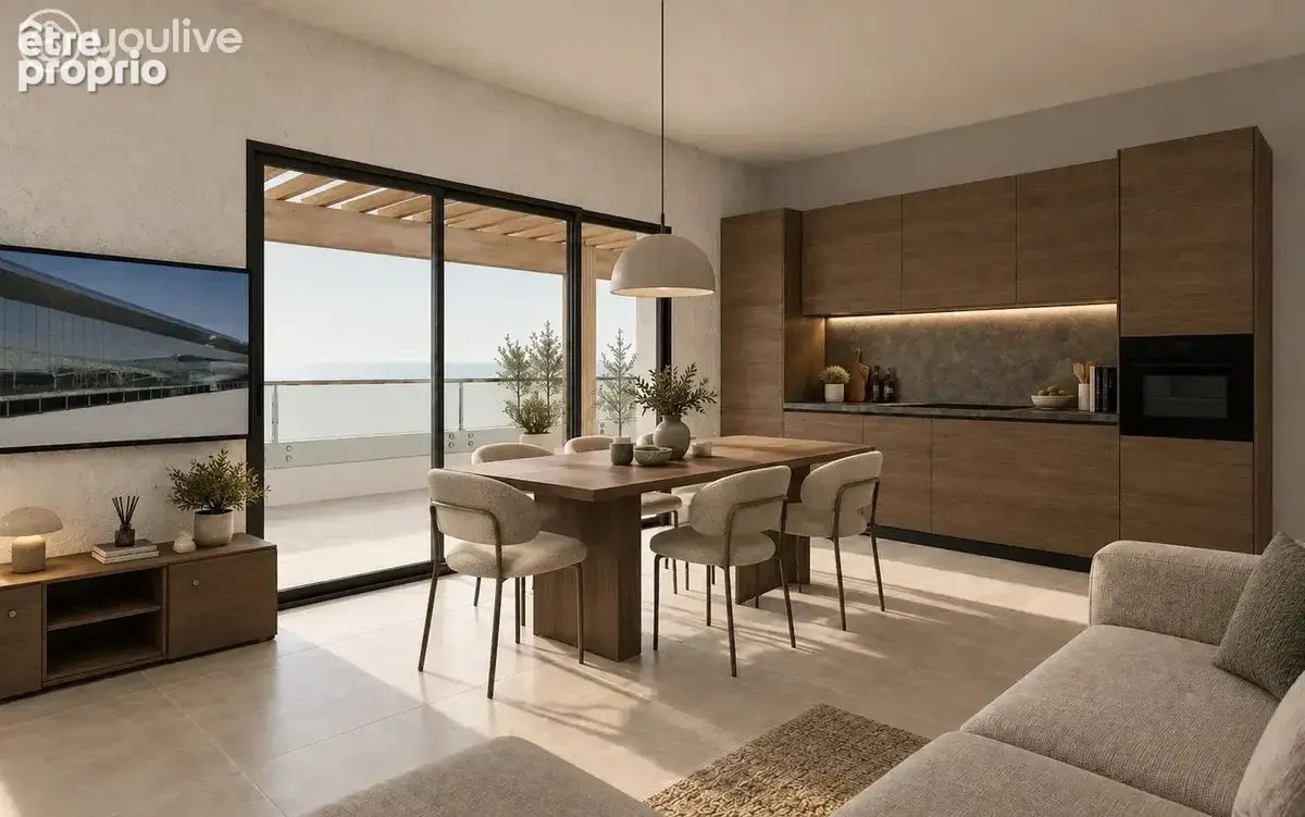 Appartement T4  grande terrasse vue MER - photo 9