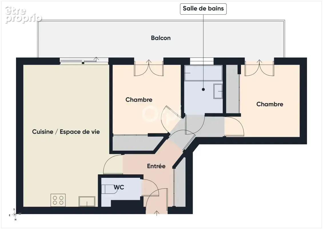 Cottage - résidence avec piscine - 2 chambres - photo 13
