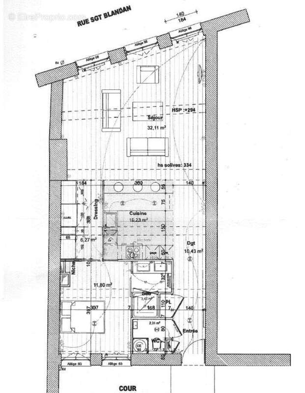   - Appartement à LYON-1E