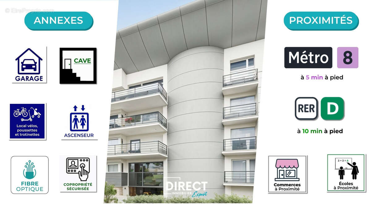 Appartement à MAISONS-ALFORT