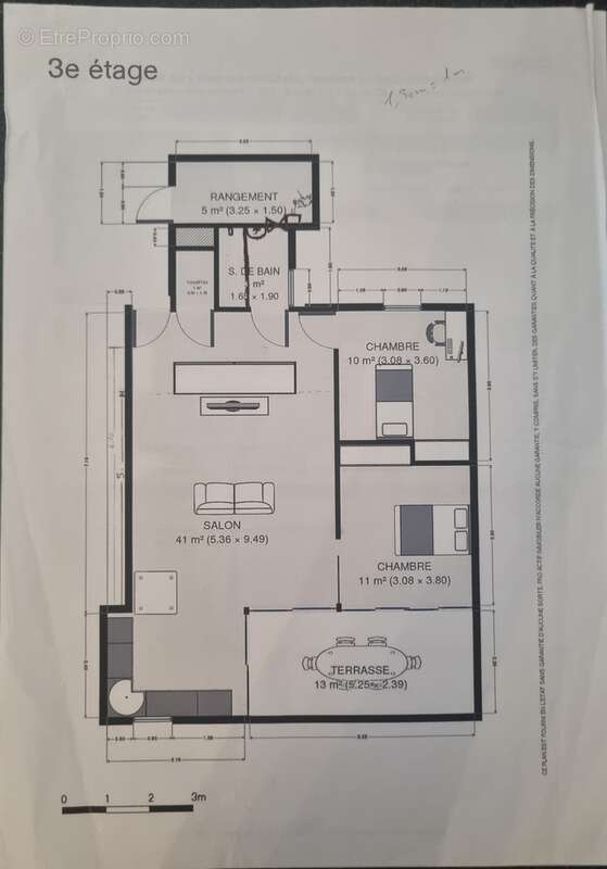 plan - Appartement à GRENOBLE