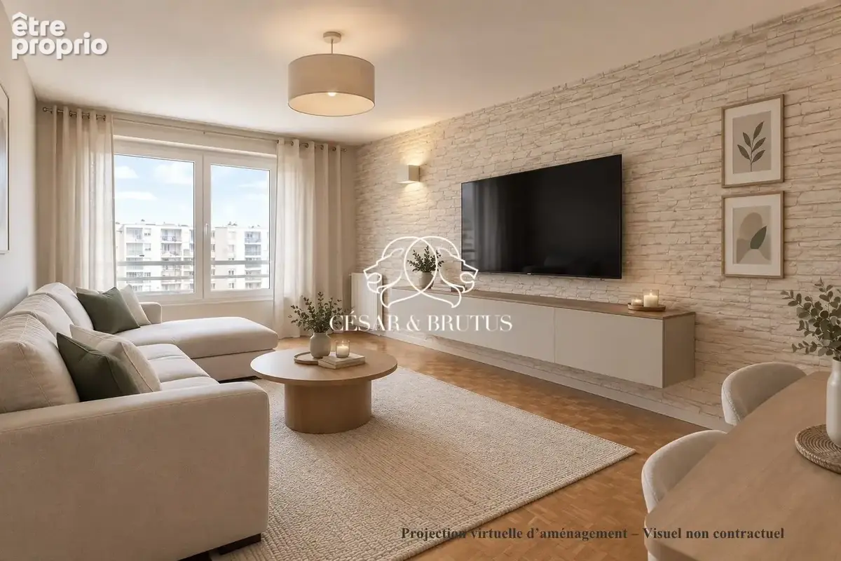 Appartement 4 pièces 80 m² à vendre à Lyon-7e (69007) - photo 2
