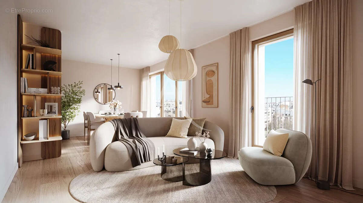 Appartement neuf - T3 - PARIS 20 - photo 4