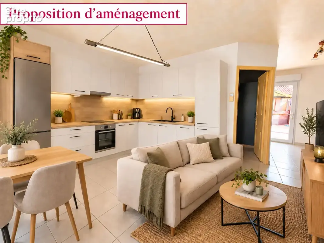 Villa plain-pied, 3 chambres, piscine, garage et dépendance attenante - photo 13