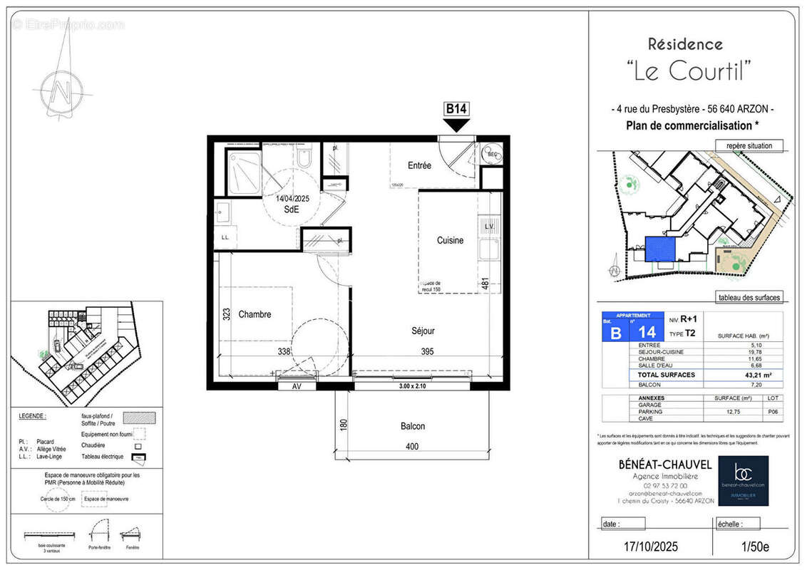ARZON BOURG, Appartement neuf T2 - photo 4