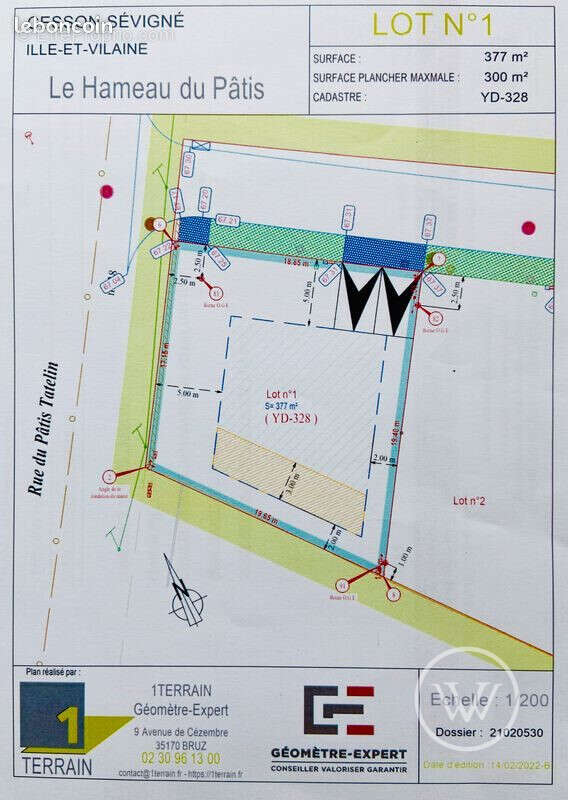Terrain à CESSON-SEVIGNE
