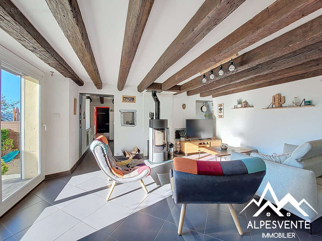 vente-maison-mitoyenne-3chambres-garage-jardin-allinges-alpesvente  - Maison à ALLINGES