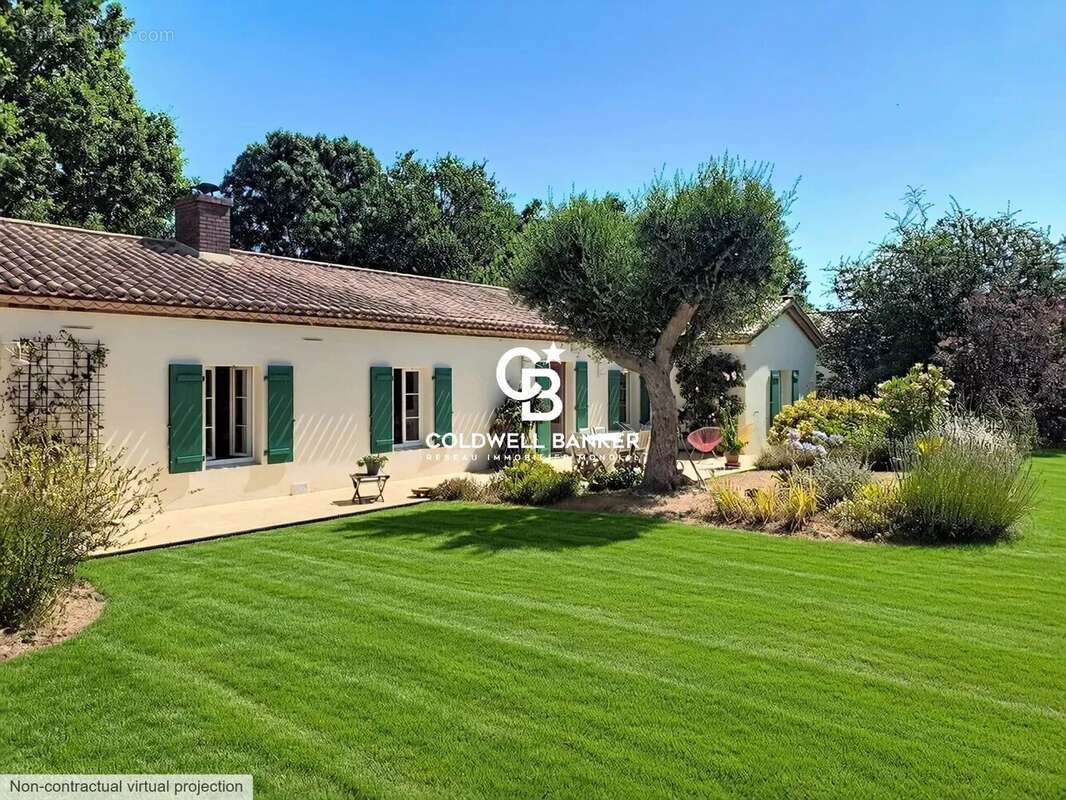 Talmont Saint Hiliaire - centre à pied : Maison de 170 m², jardin et sous-bois de 8000 m² au calme - photo 14