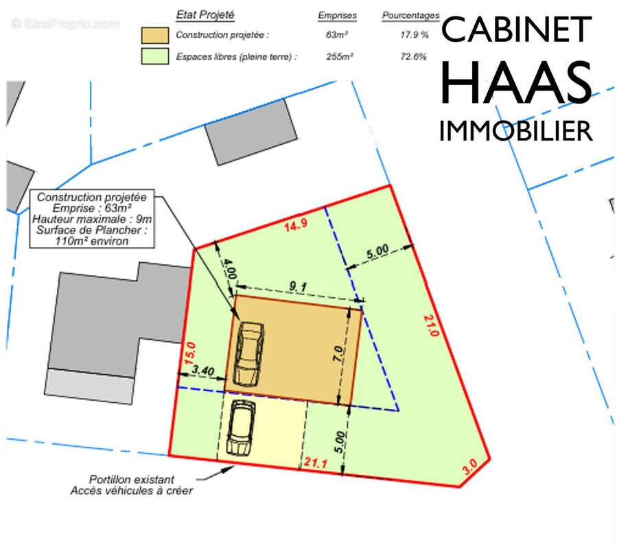 Plan - Terrain à VILLECRESNES