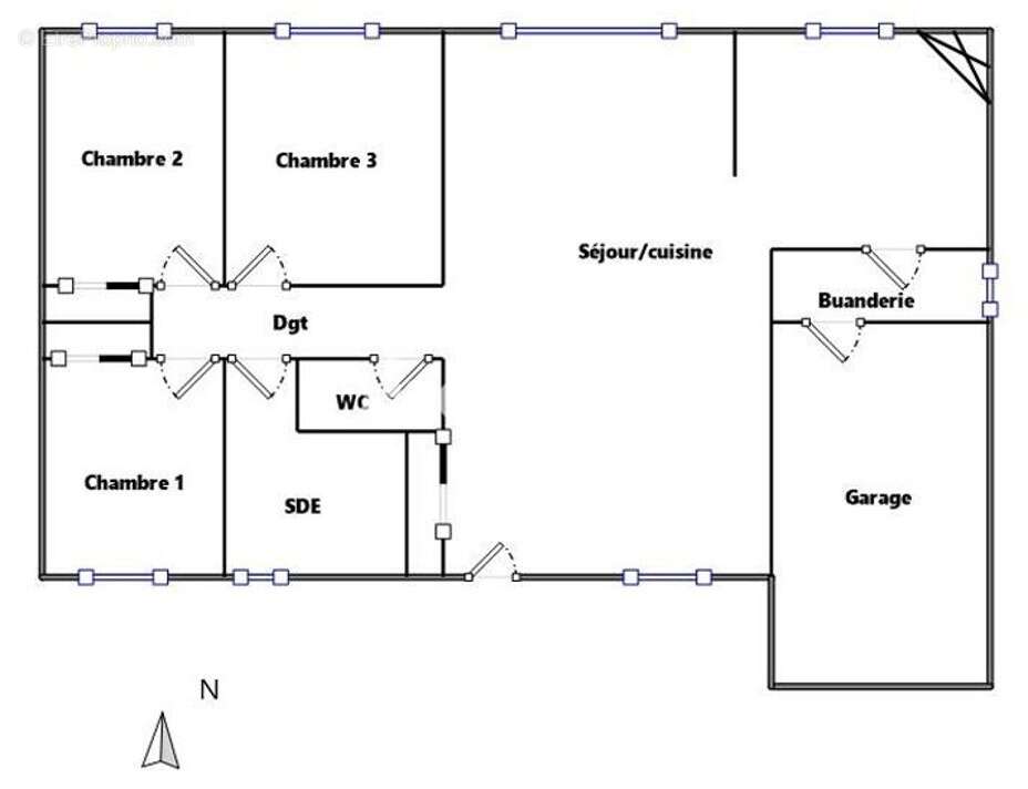 Maison à LAUZERVILLE