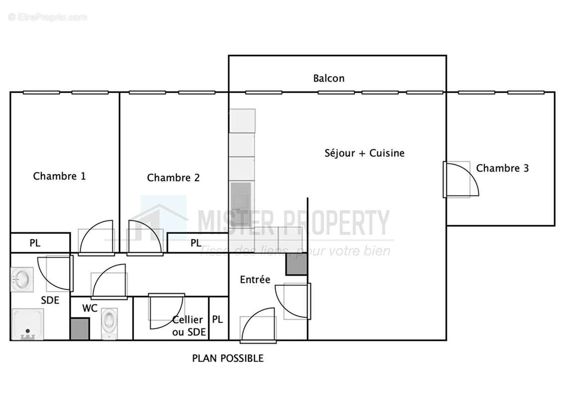 Appartement à SARTROUVILLE
