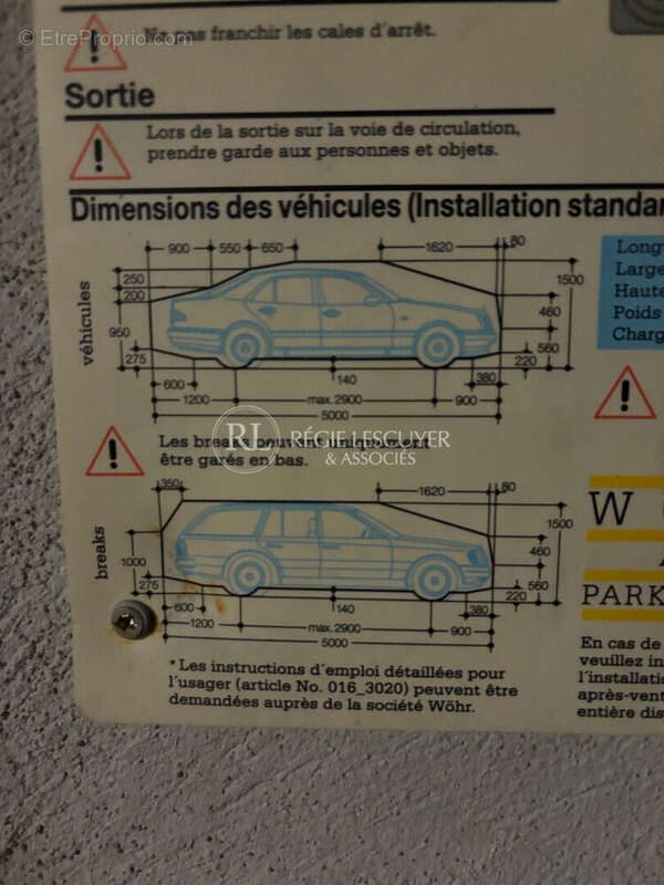 Parking à LYON-2E