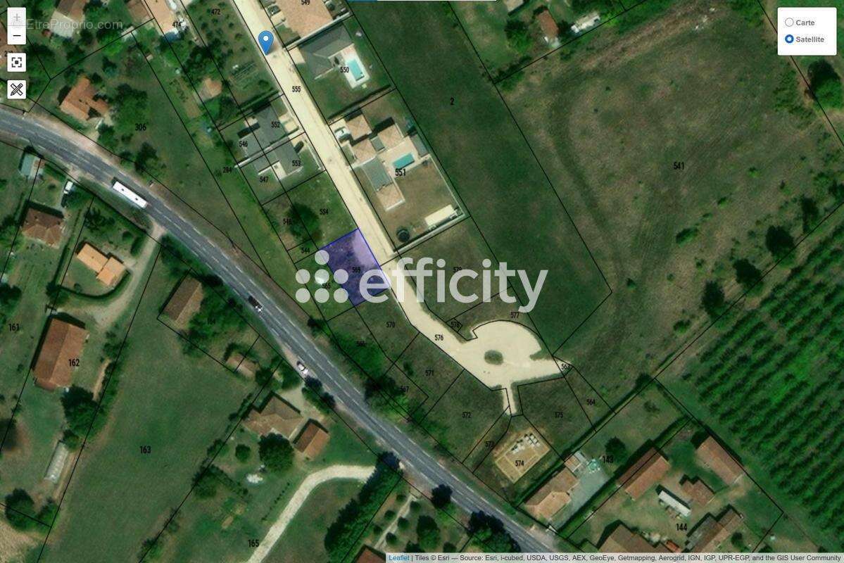Terrain 492 m² à Casseneuil  - photo 3