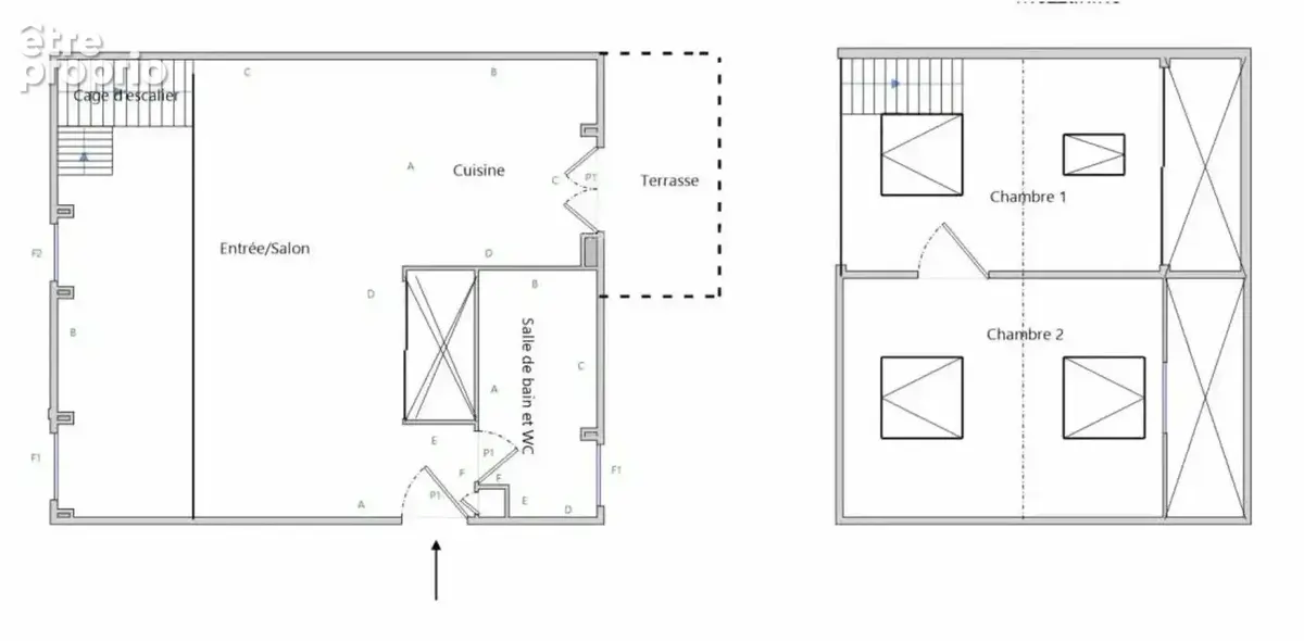 Duplex, lumineux, terrasse, Voltaire 11eme - photo 13
