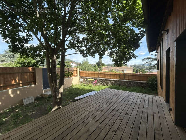 Belle maison neuve ossature bois à vendre à ANNONAY avec terrain attenant. - photo 3