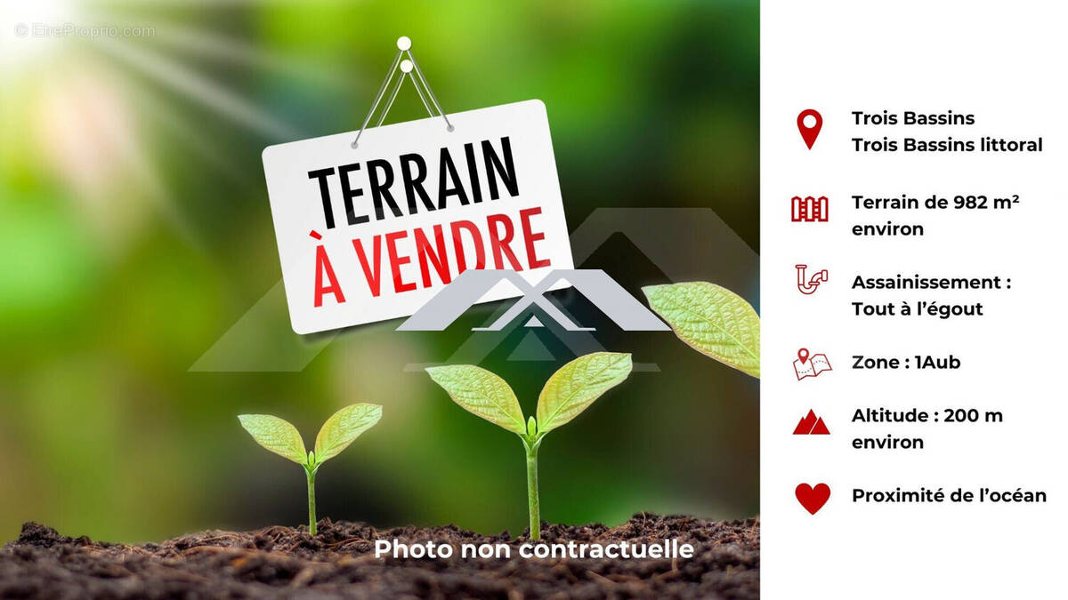 Terrain à LES TROIS-BASSINS