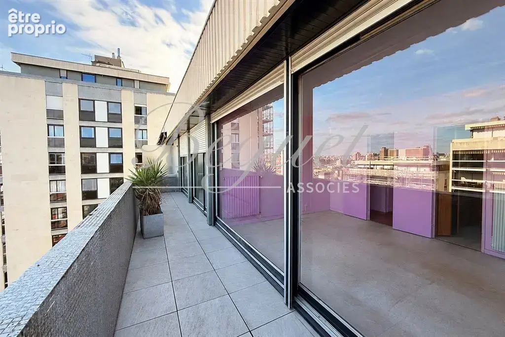 Boulogne nord (92100) – Appartement dernier étage de 117 m², 3 chambres, 56 m² d’espaces extérieurs Terrasses/Balcons - parking  - photo 11