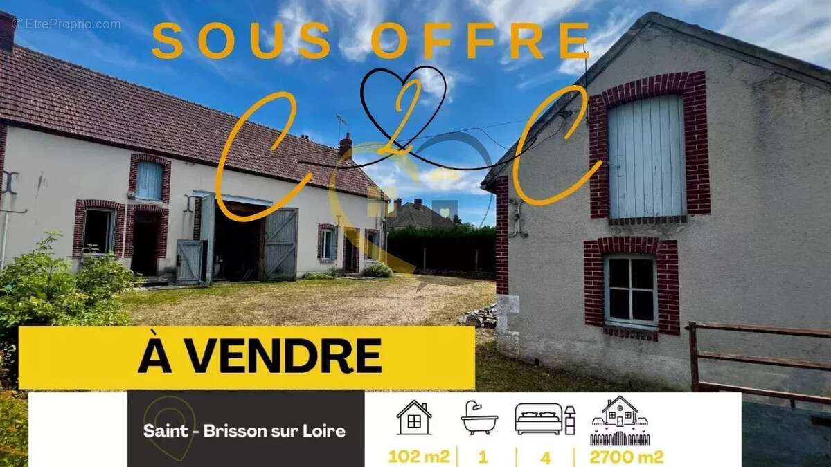 Maison à SAINT-BRISSON-SUR-LOIRE