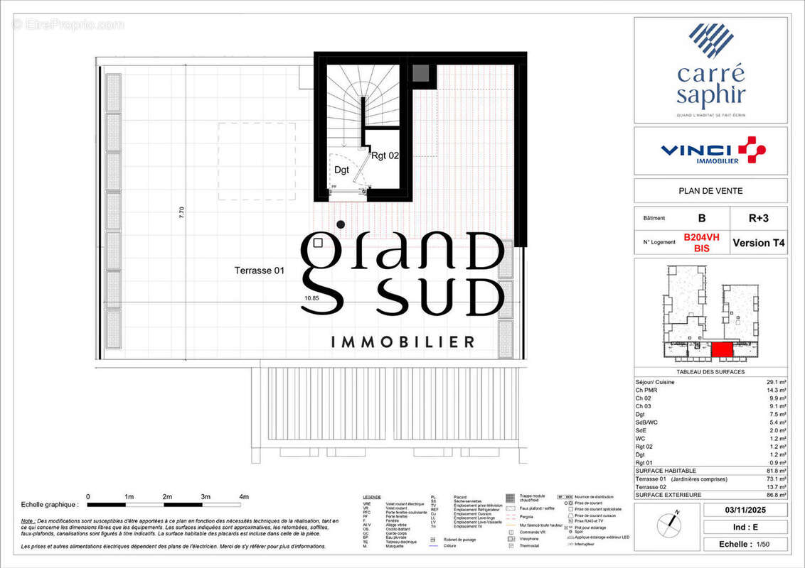 Appartement à LA GRANDE-MOTTE