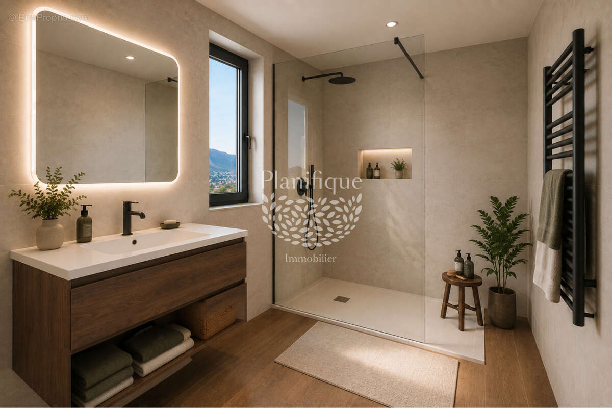Appartement T4 attique 107 m2 avec grande terrasse à Collonges-sous-Salève - photo 7