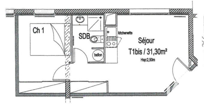 Photo 2 - Appartement à LIMOGES