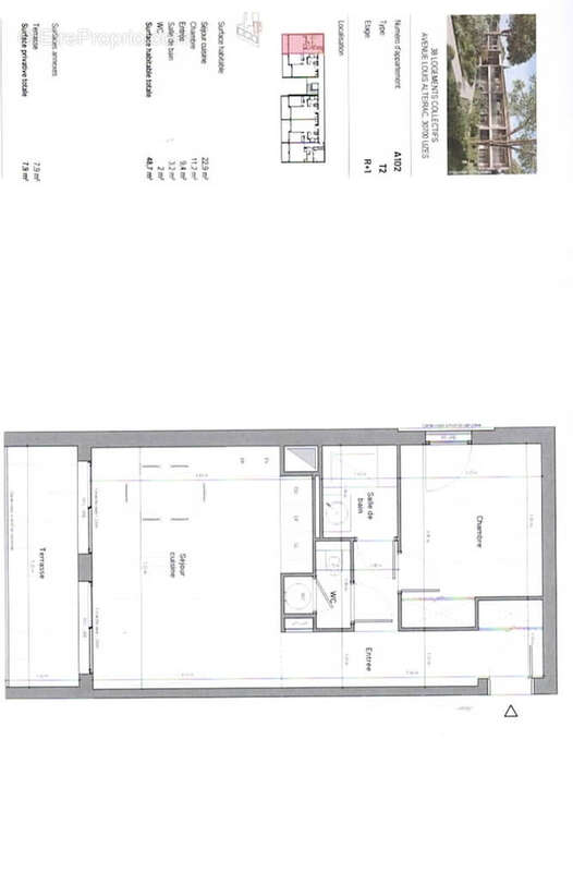 Appartement à UZES