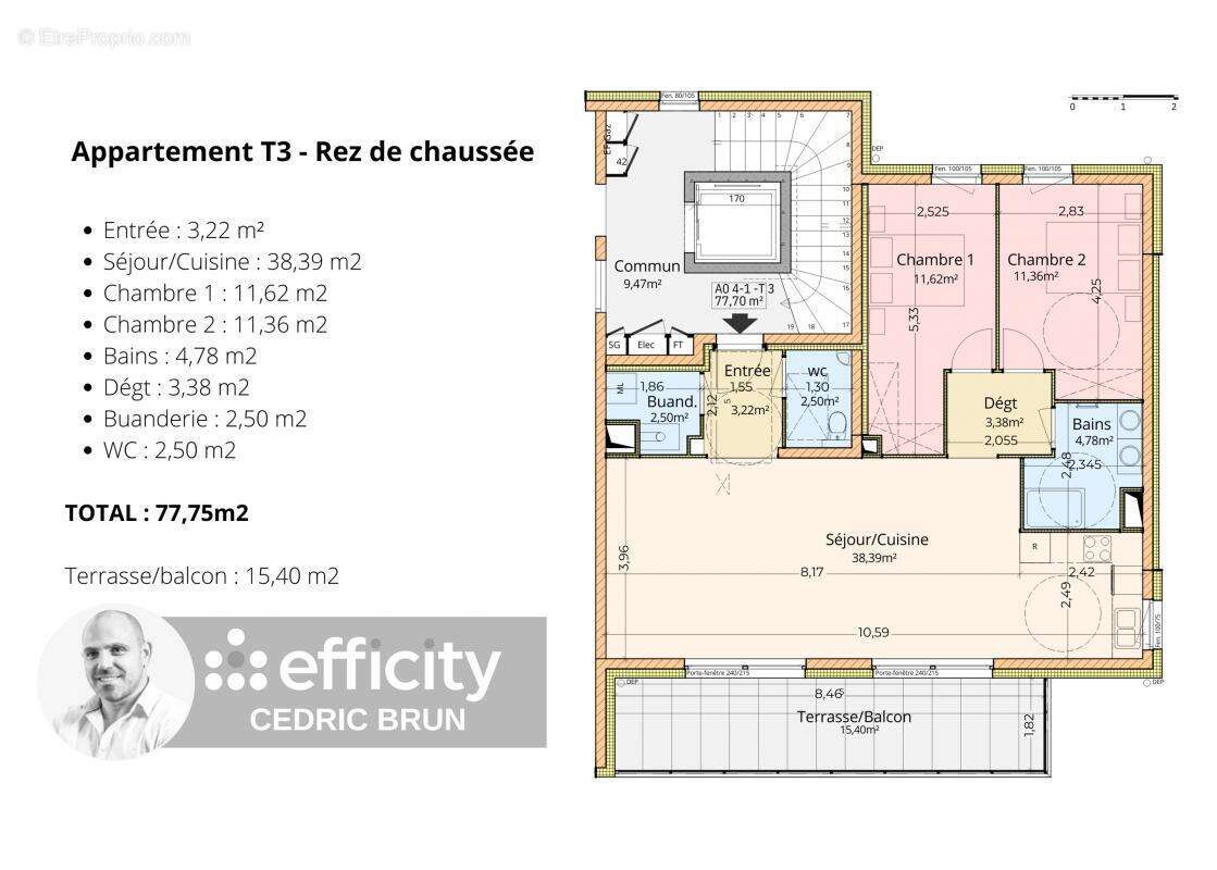 Appartement à BONNEVILLE