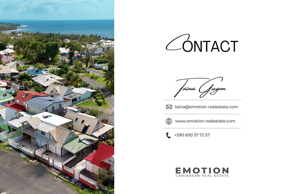 Maison à CAPESTERRE-BELLE-EAU