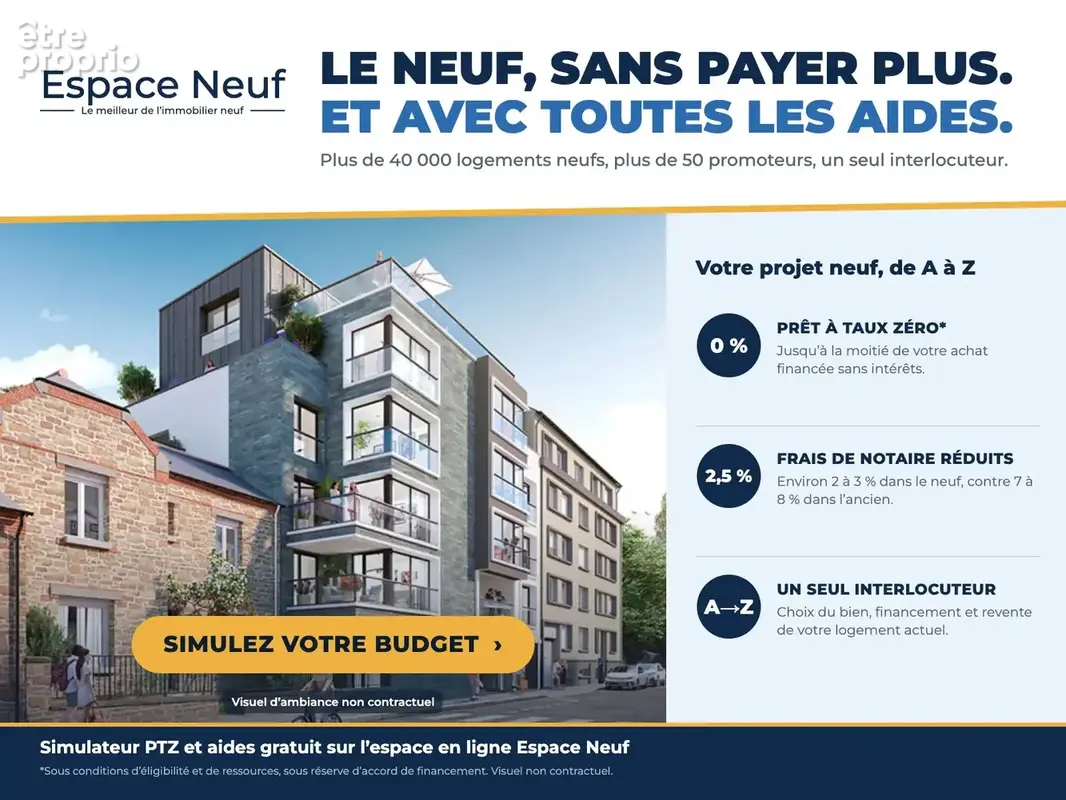 Rennes centre les lices  - exceptionnel - appartement t4  terrasse - photo 3