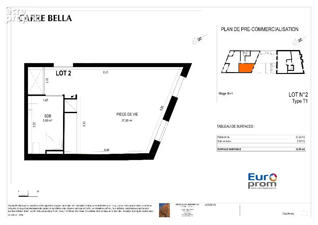 Montpellier Celleneuve  T2 de 32m² avec parking Vendu occupé - photo 9