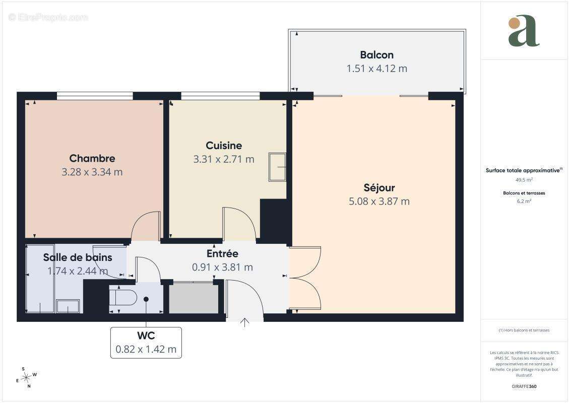 Appartement à LYON-3E