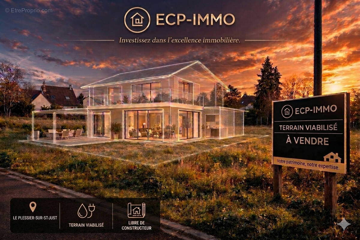 Terrain à LE PLESSIER-SUR-SAINT-JUST