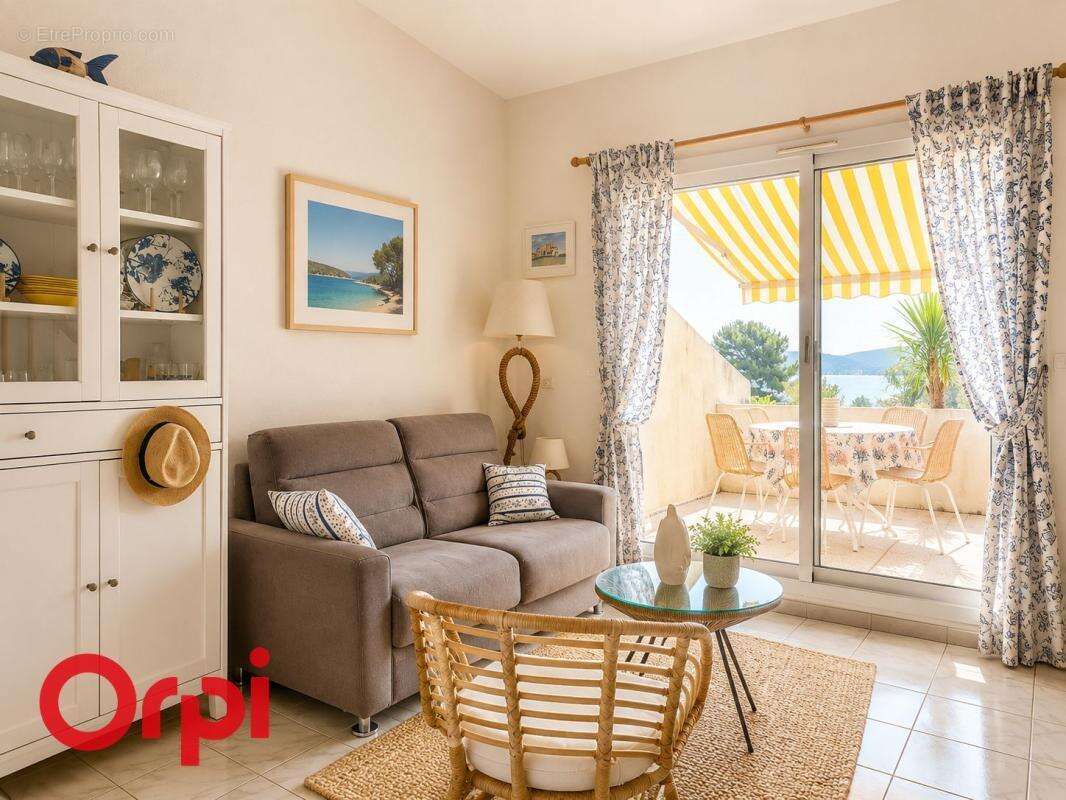 Superbe vue mer – appartement t2 de 45 m² à bandol - stationnement privatif - photo 4